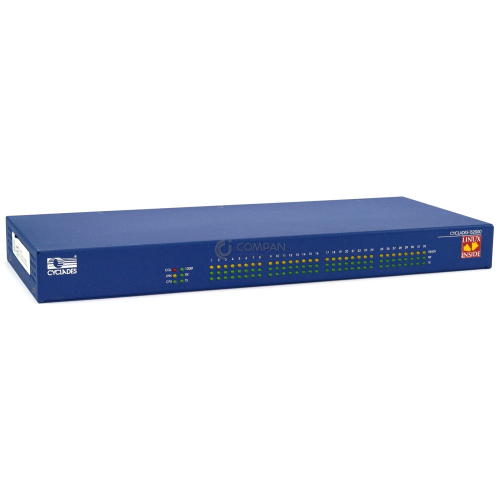 CYCLADES-TS2000 CYCLADES 32-PORT 100MB RJ-45 TERMINAL/CONSOLE SERVER